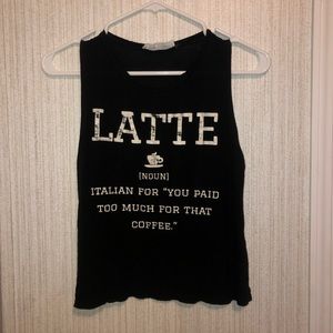 Cut off blouse